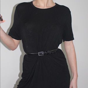 Brandy Melville Black T-shirt Dress